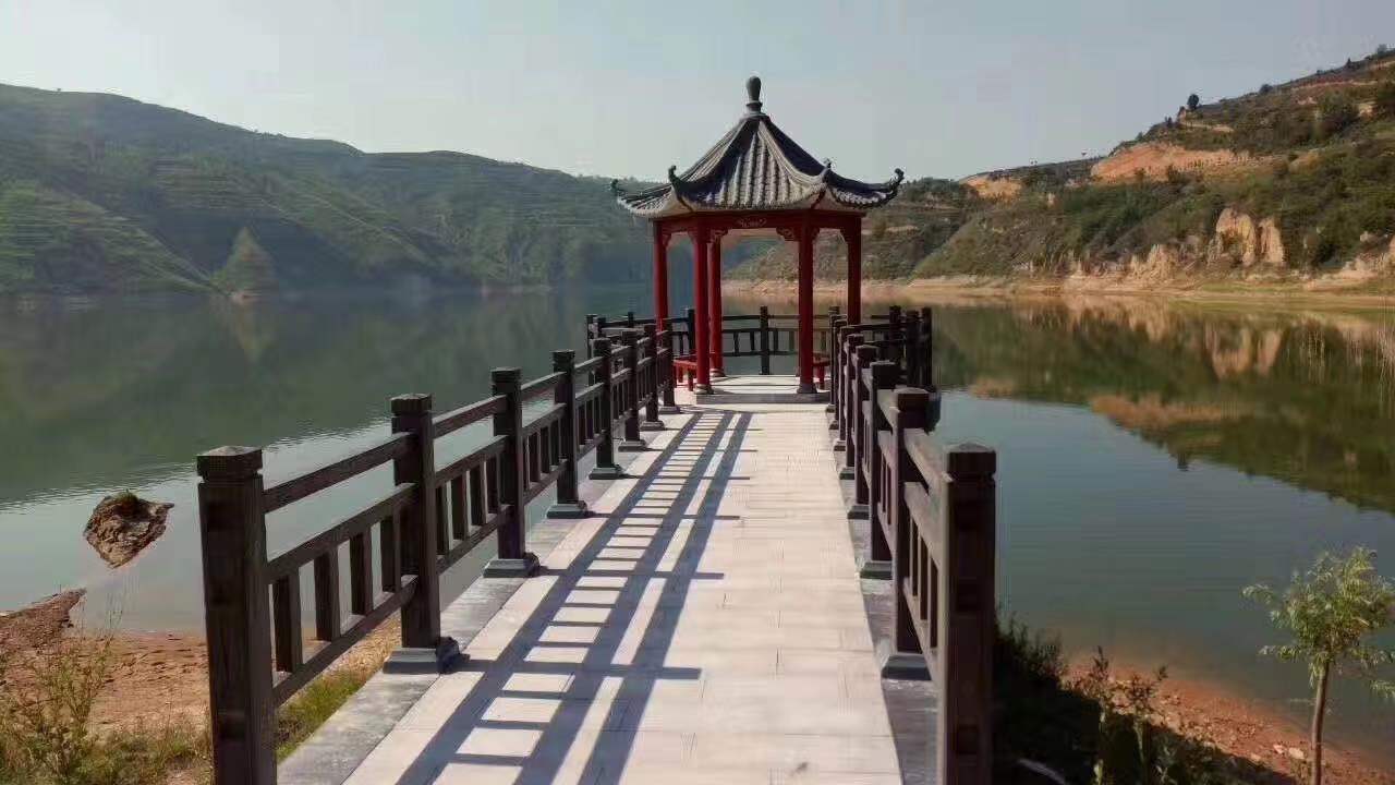 仿木欄桿高強度、耐水性的使用