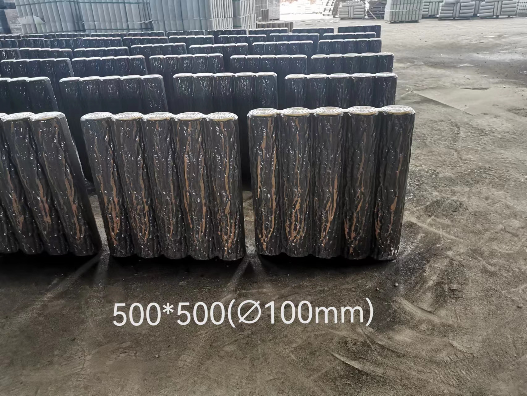 在園林景觀中，水泥仿樹皮欄桿的作用！